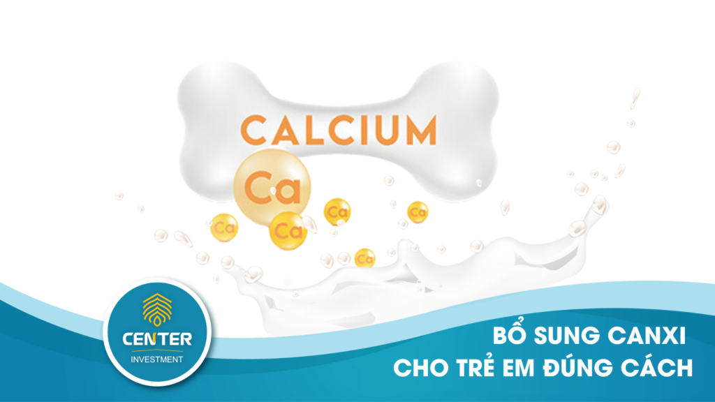 bổ sung canxi cho trẻ em